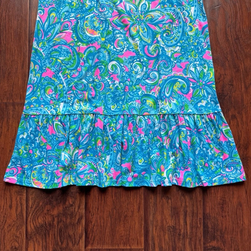 Lilly Pulitzer Danberry Dress S “Seabreeze Hey Gull Friend” Summer Vacation CUTE - Picture 10 of 16
